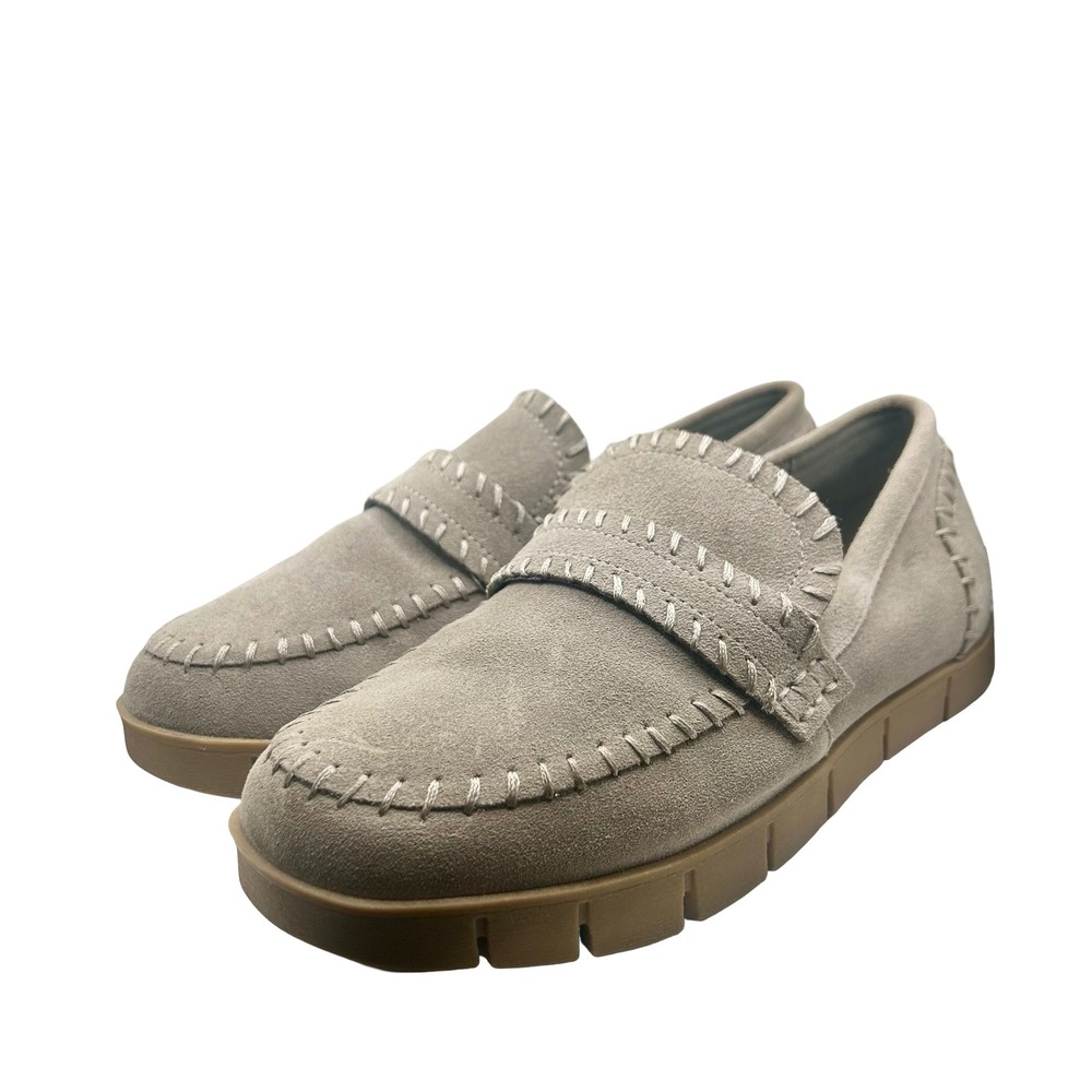 MIA Limited Edition NATALEE Moc Suede Loafers Slip On Shoes Women Size 10 Tan